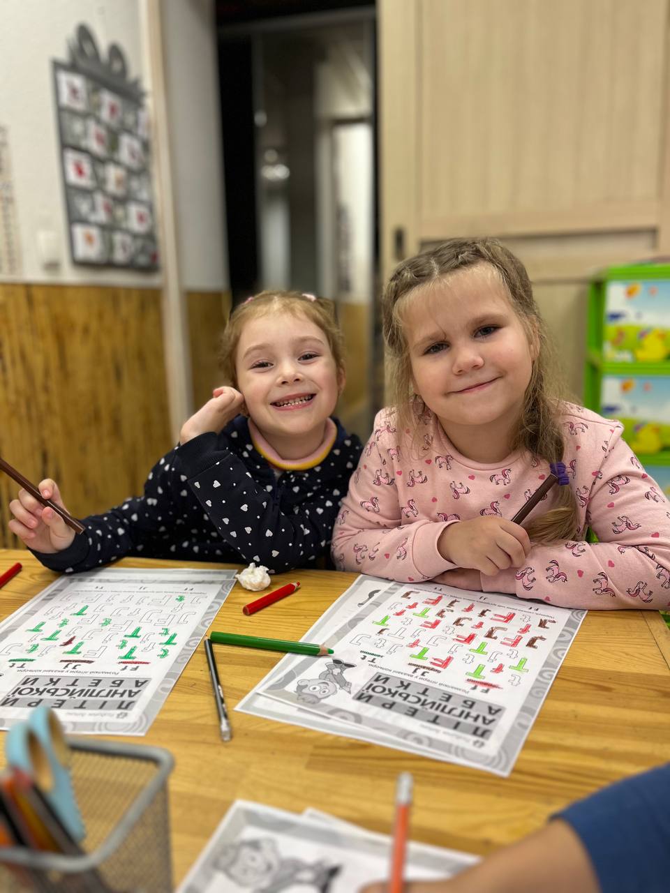 Заняття англійською з дошкільнятами